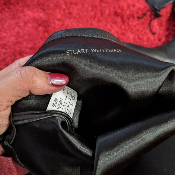 NEW STUART WEITZMAN LOWLAND ULTRALIFT  PLATFORM BOOT SIZE 6.5 - Picture 13 of 13